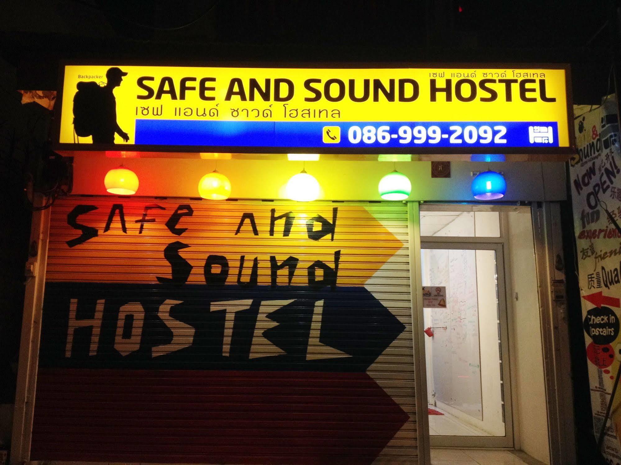 Safe And Sound Hostel Chiang Mai Exterior photo